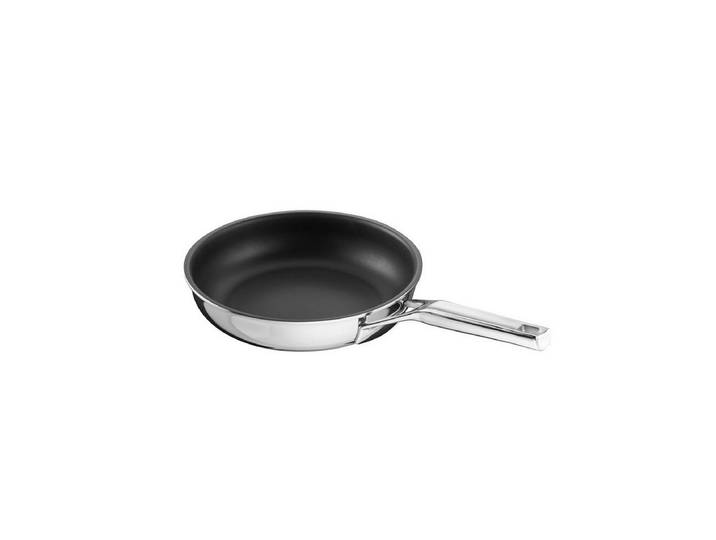 SCHULTE-UFER Bratpfanne Quasar, Edelstahl (1 x Bratpfanne), 20 cm, mit UniverSUS®, backofen- und spülmaschinengeeignet