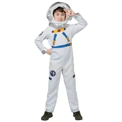 GoDan Astronautenkostüm für Kinder, Grösse 130/140 cm (140)