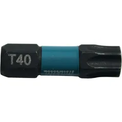 Makita Bit T40 Impact Black, T40 - 2 Stück - 25 mm - B-63703