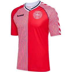 hummel DBU Dänemark Heimtrikot 1986 Kinder 3148 - red/white 140
