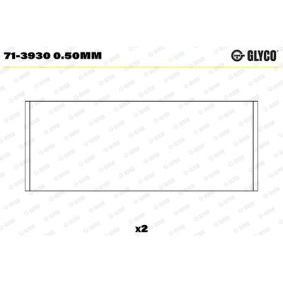 GLYCO Pleuellager 713930050mm