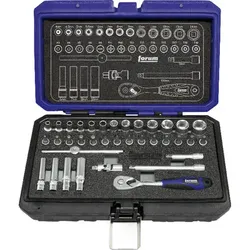 Steckschlüssel-Garnitur 1/4" 36-teilig