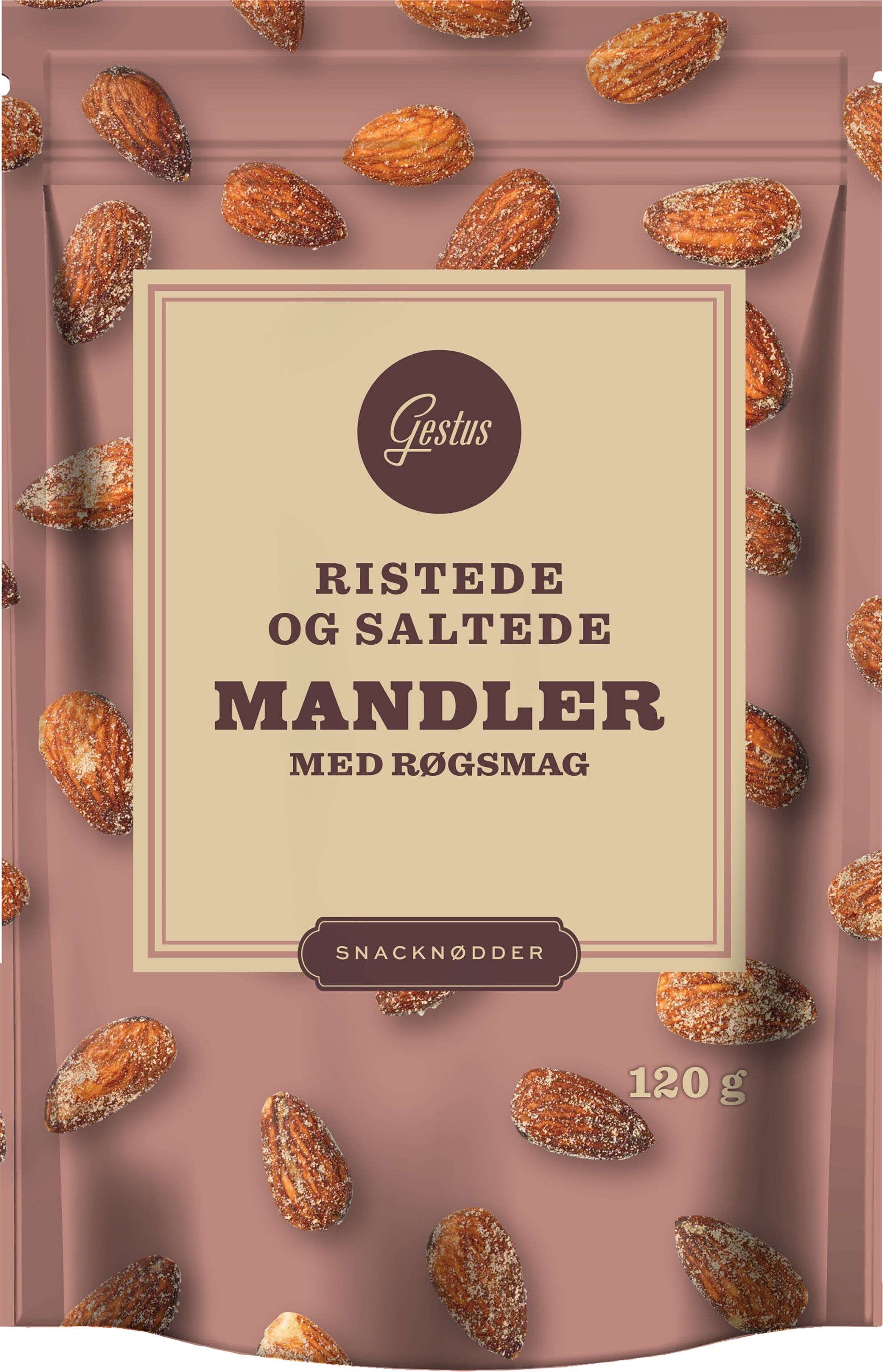 Gestus Mandeln Geraeuchert & Gesalzen - 120 g