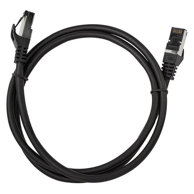 LogiLink Patchkabel PrimeLine, Cat.8.1, S/FTP, schwarz, 20 m (S/FTP, CAT8.1, 20 m) (CQ8113S)