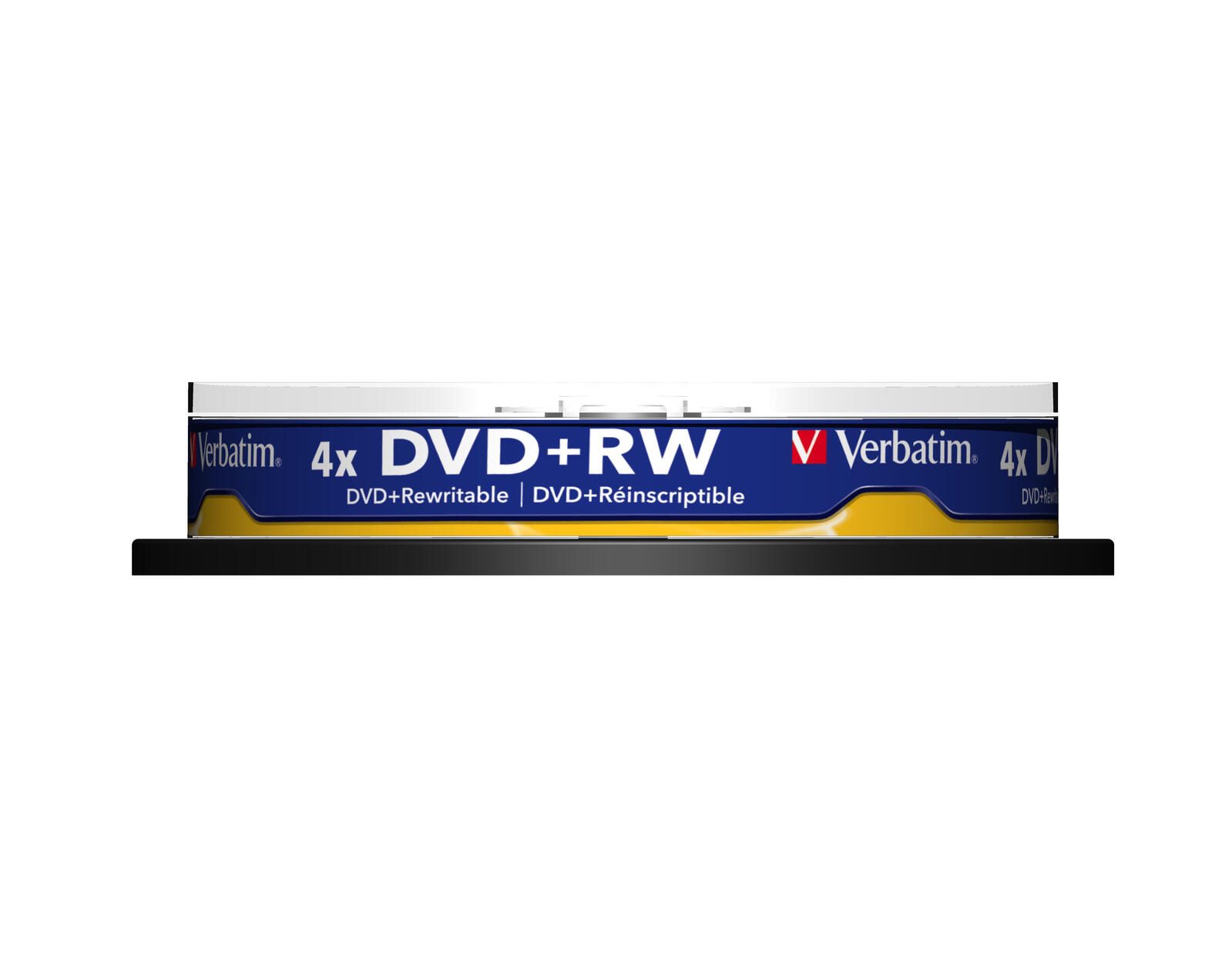 Verbatim DVD+RW 4,7GB 4x 10er Spindel 43488
