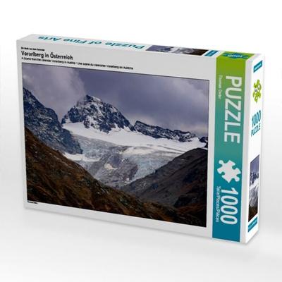 CALVENDO Puzzle Ein Motiv aus dem Kalender Vorarlberg in Österreich | 1000 Teile Lege-Größe 64x48cm Foto-Puzzle für glückliche Stunden