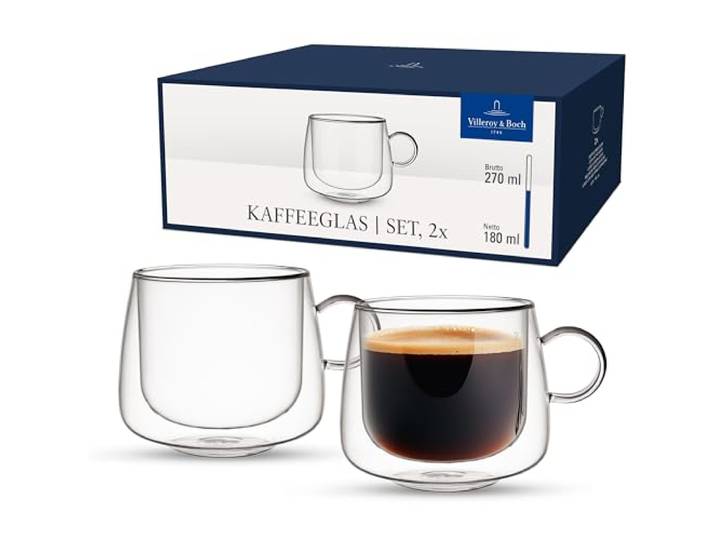 Villeroy & Boch - Artesano Hot&Cold Beverages Kaffeeglas Set 2 teilig Klar