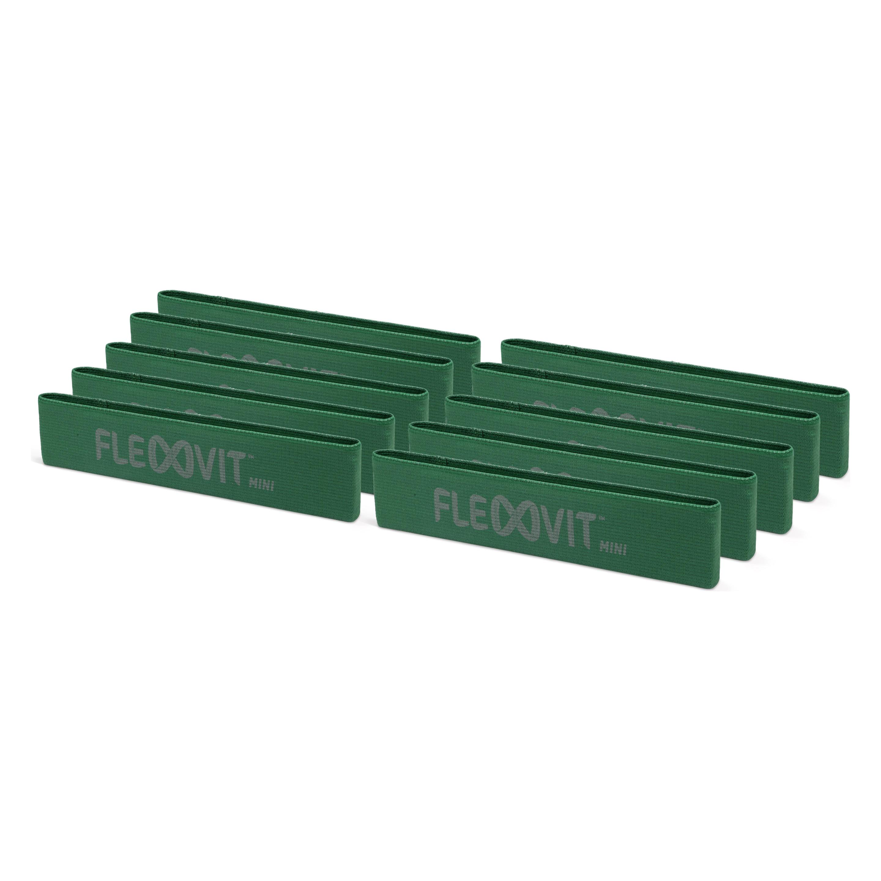 Flexvit Mini Fitnessband, medium / Stark, 10er-Set (0.32 m, Stark) (30106556)