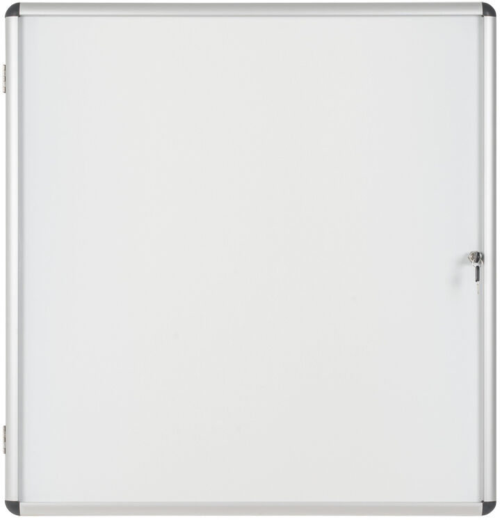Bi-Office Innenvitrine mit weißer magnetischer Oberfläche, 1160 x 1288 mm