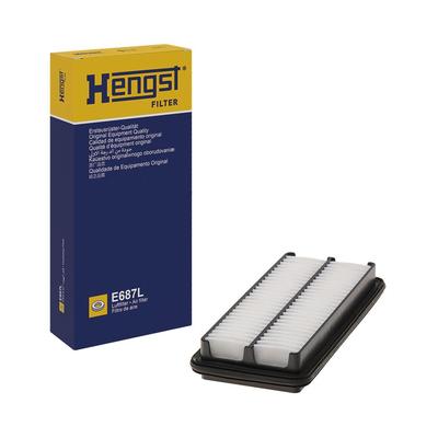 HENGST FILTER Luftfilter KIA E687L 3805310000,2811307100 Motorluftfilter,Filter für Luft