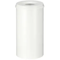 Papierkorb (feuersicher) 50 L Weiß selbstlöschender Papierkorb