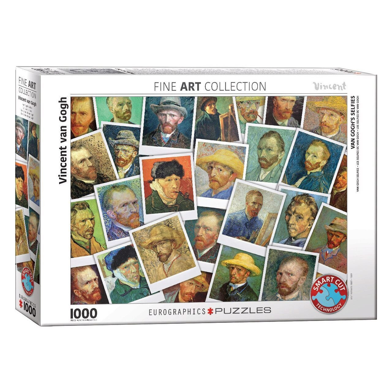 Eurographics Van Gogh Selfies 1000 Puzzel