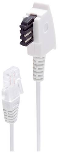 Shiverpeaks DSL Anschlusskabel [1x TAE-F-Stecker - 1x RJ45-Stecker 8p2c] 3m Weiß