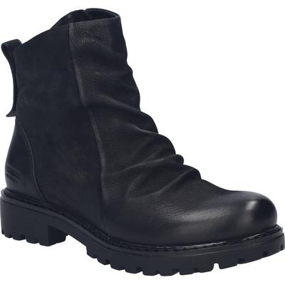 Stiefelette JOSEF SEIBEL "Melinda 33, schwarz", Damen, Gr. 36, schwarz, Obermaterial: 100% Rindsleder Leather cow., Schuhe Stiefelette