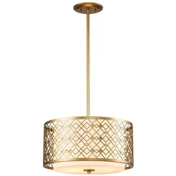 Elstead Lighting, Pendelleuchte, Ziggy mittelgrosse Pendelleuchte (E27)