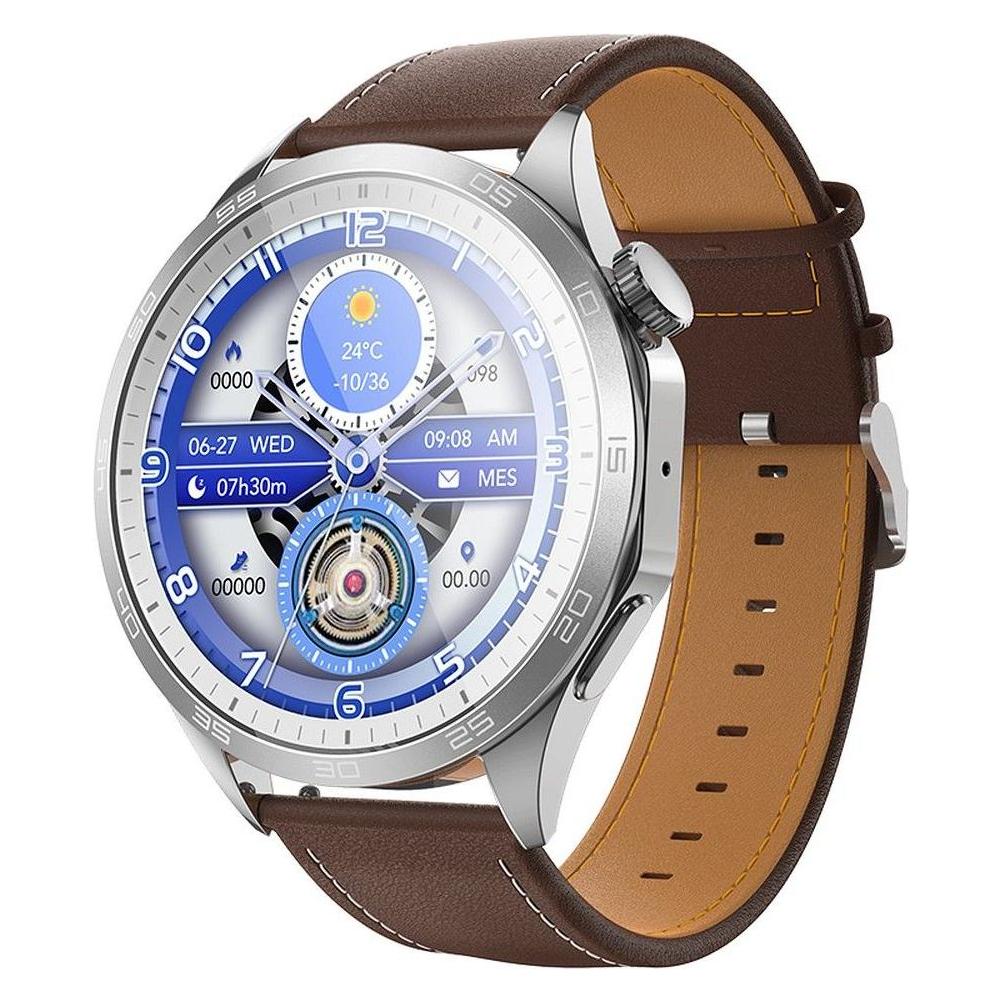 Hoco Other Computer Accessory EOL smartwatch with call function AMOLED Y21 metal gray (ohne SIM) (49572257)