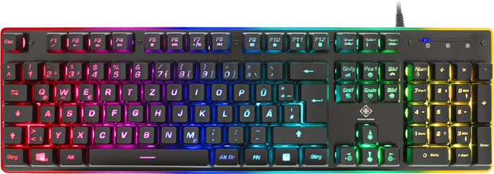 Deltaco Gaming Tastatur DK220 USB, RGB, schwarz