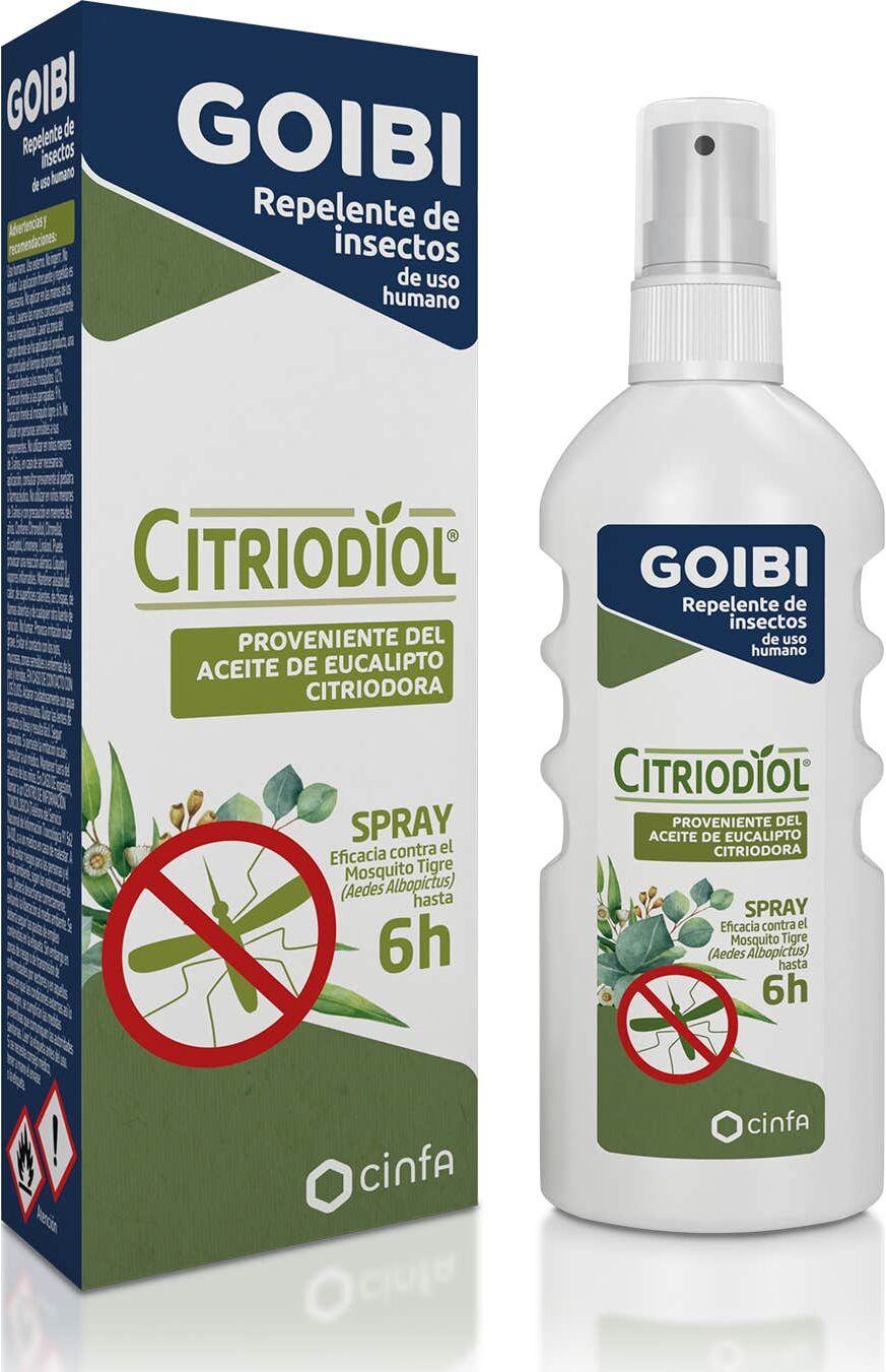 goibi Repelente de Insectos Citriodiol Spray 100ml
