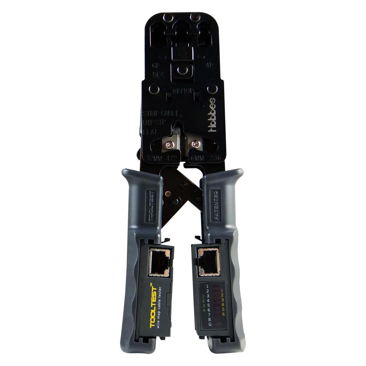 Hobbes tooltest crimpzange mit kabeltester (Kabeltester) (39969.1-EFB-)