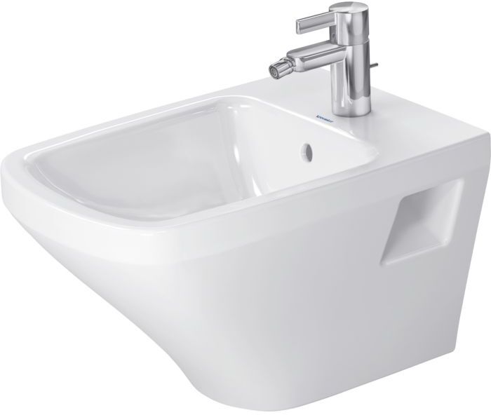 Duravit DuraStyle Wand Bidet 2282150000 weiss, mit Überlauf, 1 Hahnloch