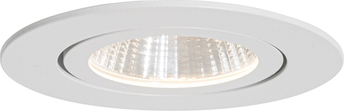 QAZQA Professional Gaius Moderne LED Inbouwspot voor Badkamer - Wit - Ø 8.5 cm