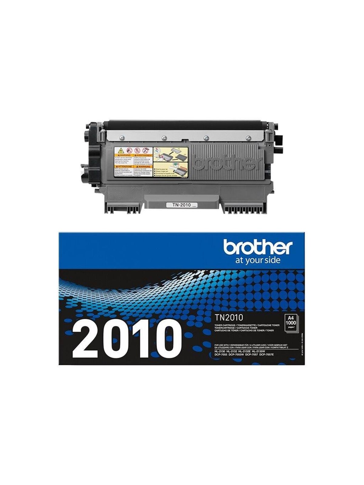 Brother TN2010 / TN 2010 Black Toner - Tonerpatrone Schwarz