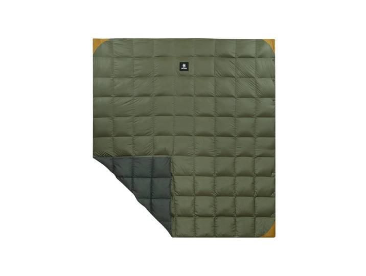 OneTigris – couverture de Camping pour 2 personnes, agrandie et large, couettes de voyage légères en duvet de canard pour l'extérieur, pour 3 saisons, pour Camping et randonnée