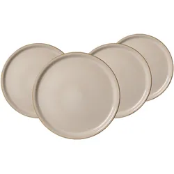 PIZZATELLER Nerano beige ø 32 cm 4er Set