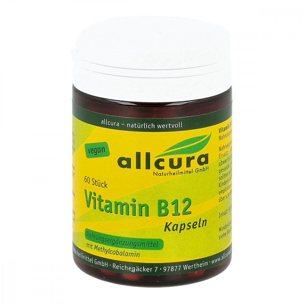 allcura Naturheilmittel GmbH Vitamin B12 Kapseln 14409046