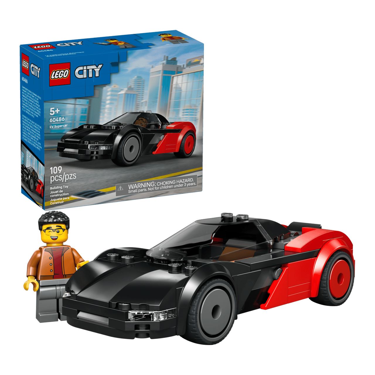 LEGO City 60486 Elektro-Supersportwagen