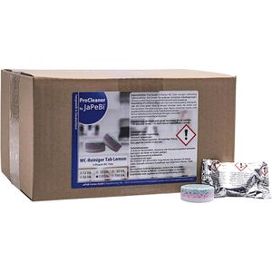 ProCleaner WC-Reiniger Lemon, WC Reiniger Tabs, mit Citrusduft, Pack 110 Stück