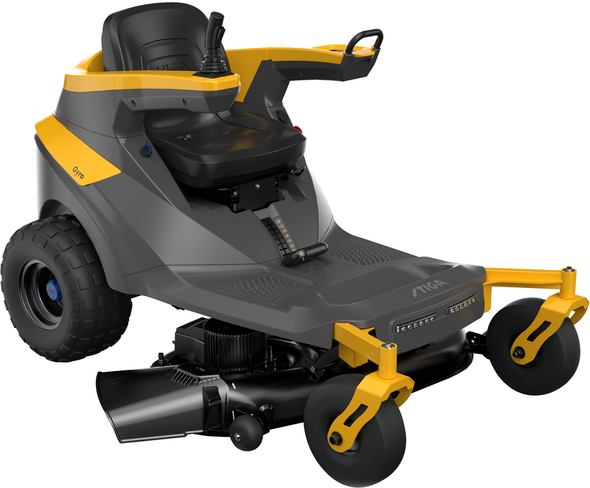 Stiga Gyro 700e - Tracteur tondeuse axiale à batterie - Moteur électrique à batterie 48 V - 64 Ah