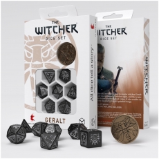 Q-Workshop The Witcher Dice Set - Geralt - Silver Sword (7) 289304