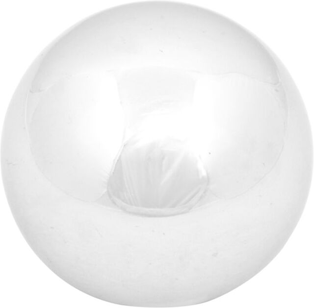 Metro Gazing Globe Gray 24.4cm H x 24.4cm W x 24.4cm D