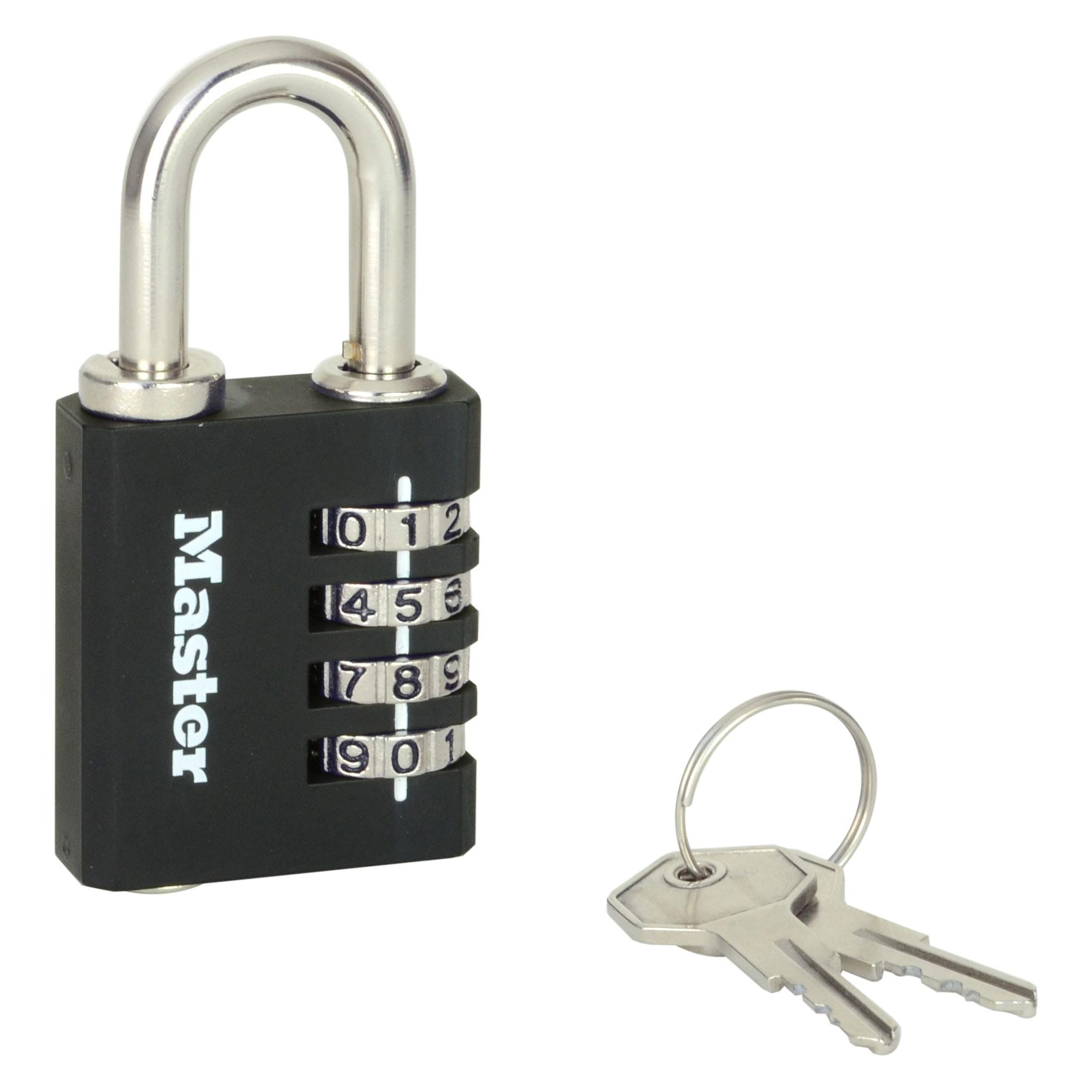 Master Lock Zahlensschloss (7641EURDBLK)