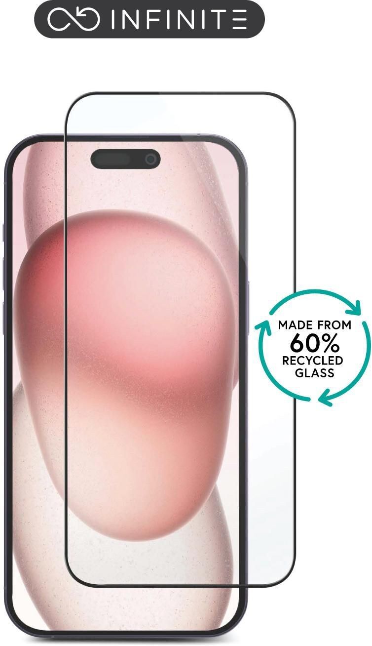 eSTUFF INFINITE (GRS) iPhone 18 Pro Full Cover Screen Protector - Tempered Glass, Titan Shield