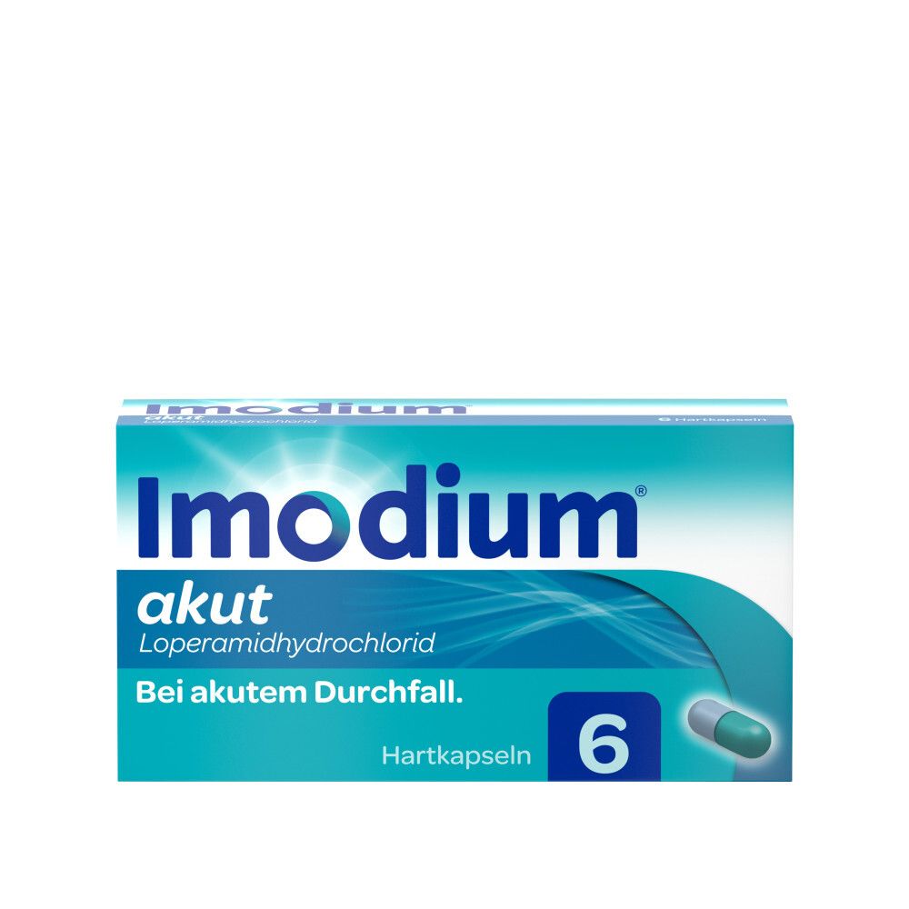 Imodium akut Hartkapseln 6 St