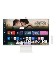 Samsung S32DM801UU M80D Series LED-Monitor Smart 81,3 cm 32" 3840 x 2160 4K @ 60 Hz VA 400 cd/m² 3000:1 HDR10 HDR10+ 4 ms HDMI USB-C Lautsprecher Warm White (LS32DM801UUXEN)
