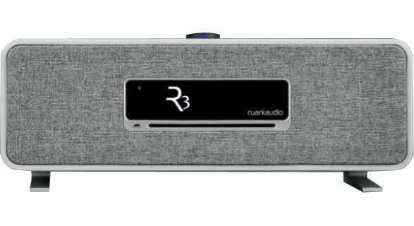 Ruark Audio R3 SOFT GREY Netzwerk CD-Kompaktanlage, 1 Lautsprecher, Internetradio, CD, WLAN, USB, Ethernet, UPnP, DLNA-, Smartphone-Steuerung, Bluetooth