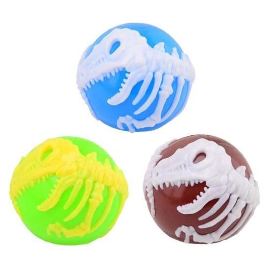 Johntoy Leuchtender Dino Flummi, 8 cm (60690104)
