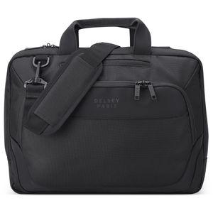 Delsey-Paris Laptoptasche Parvis Plus, schwarz, Polyester, bis 15,6 Zoll