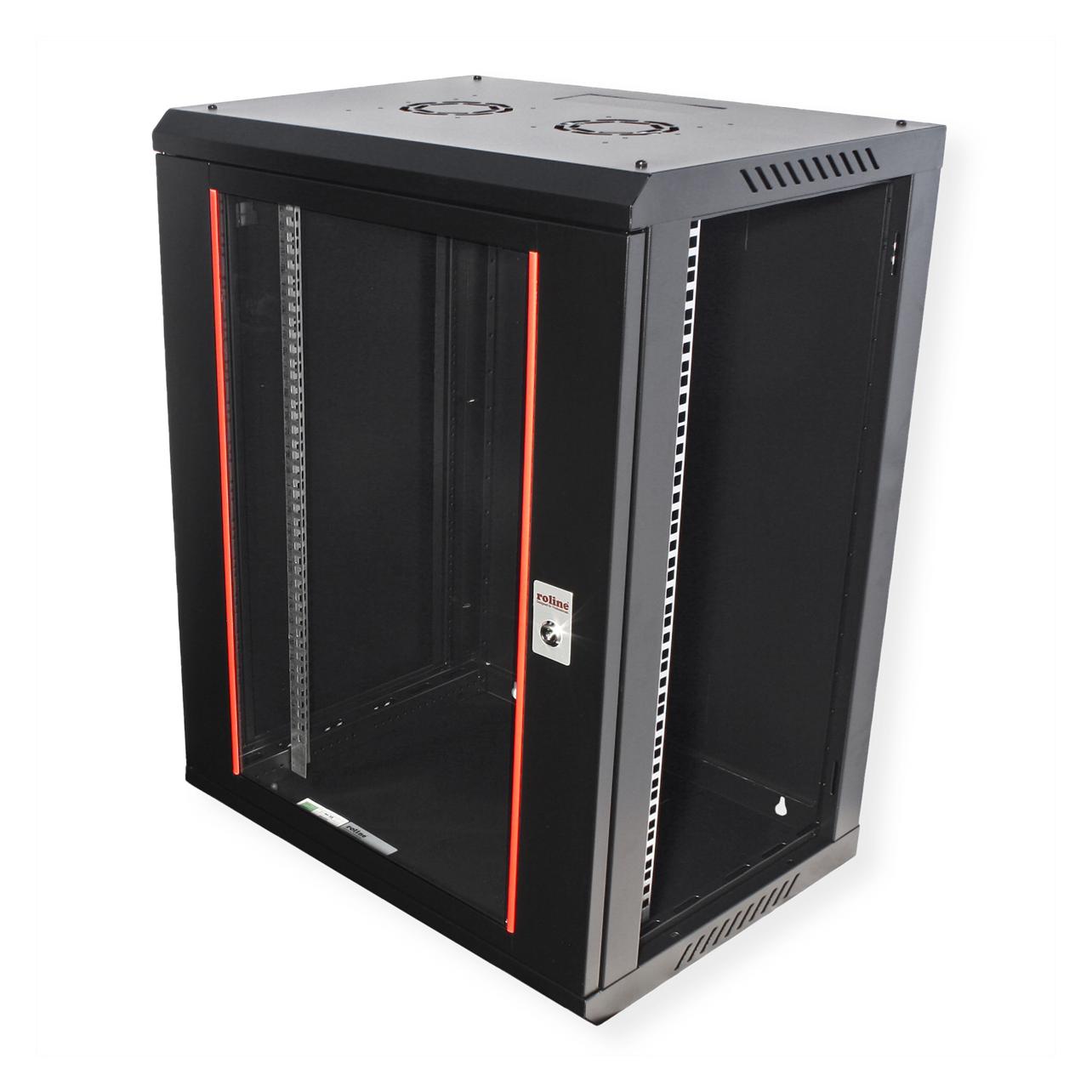 Roline 19-Zoll Wandgehäuse Basic Plus 15HE (15 HE, 19 Zoll Rack) (26.21.0286)