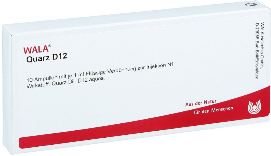 Wala Quarz D12 Ampullen