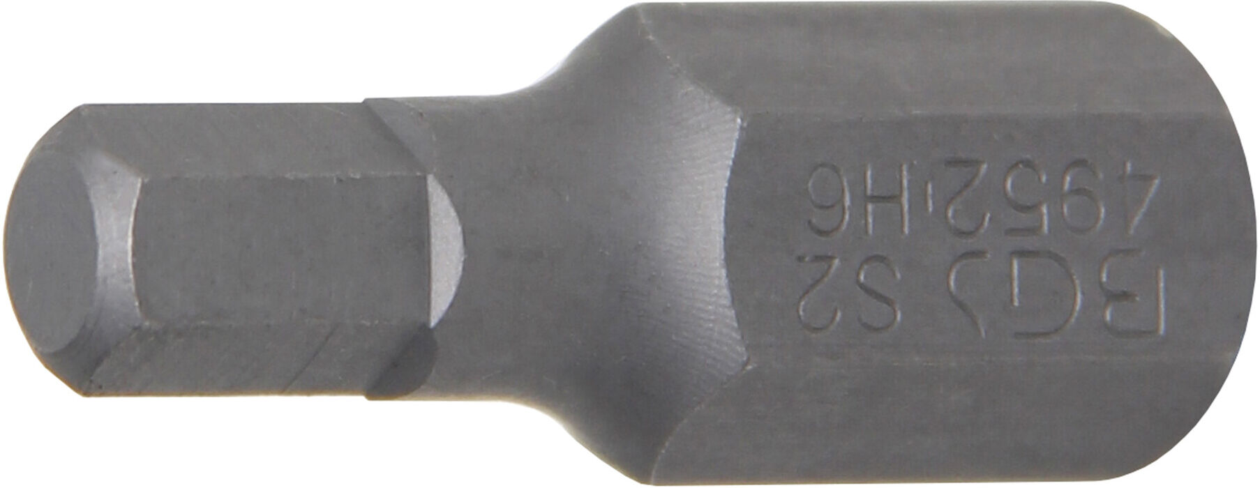 BGS Bit 4952, Antrieb Außensechskant 10 mm (3/8"), Innensechskant 6 mm ; BGS technic)