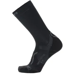 UYN Run Super Fast Mid Laufsocken aus Natex Herren black/anthracite 35-38