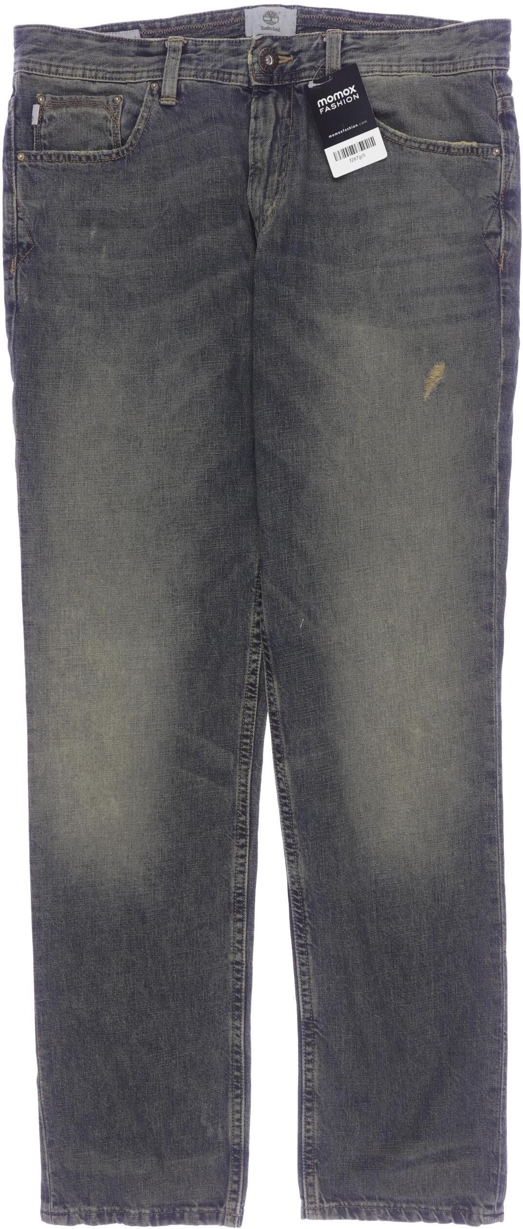 Timberland Herren Jeans, Grün, Gr. W34, Baumwolle - Second Hand