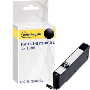 kompatibel für Canon CLI-571BK XL 13ml schwarz