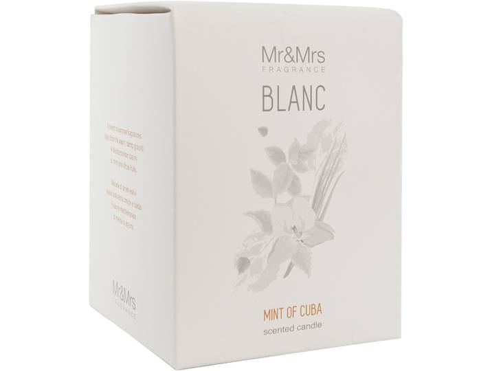 Mr & Mrs Fragrance Duftkerze Mr&Mrs weiss - Material: Glas/Wachs
