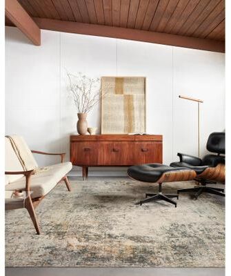 Alexander Home Alexis Modern Rustic Abstract Area Rug