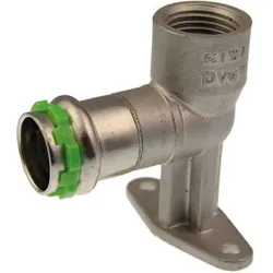 VSH Wandscheibe 90 Grad 15xRp/2 Edelstahl V-Kontur 6552843
